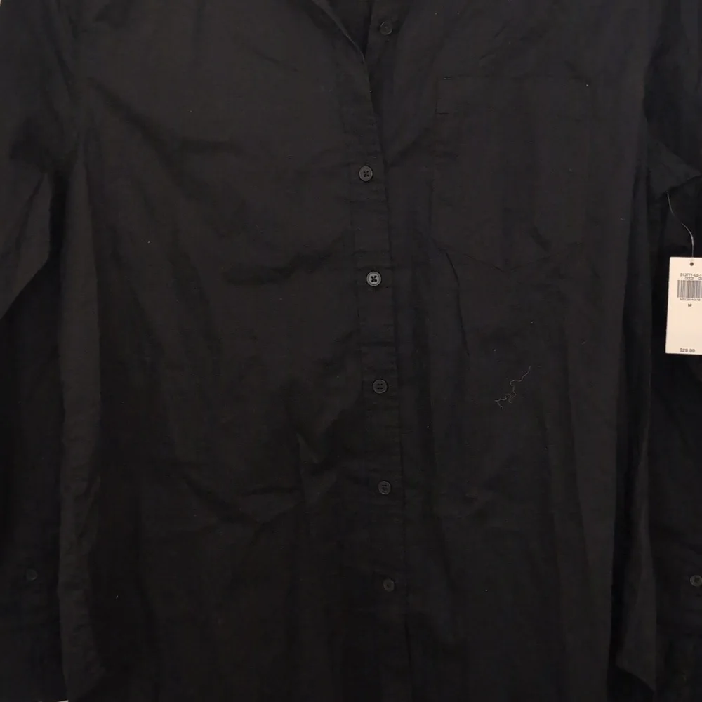 NWT Old Navy The Classic Black Shirt - Picture 3 of 4
